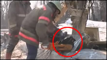Polish Air Crash In Russia - Destruction of evidence at the crash site, Photo 02