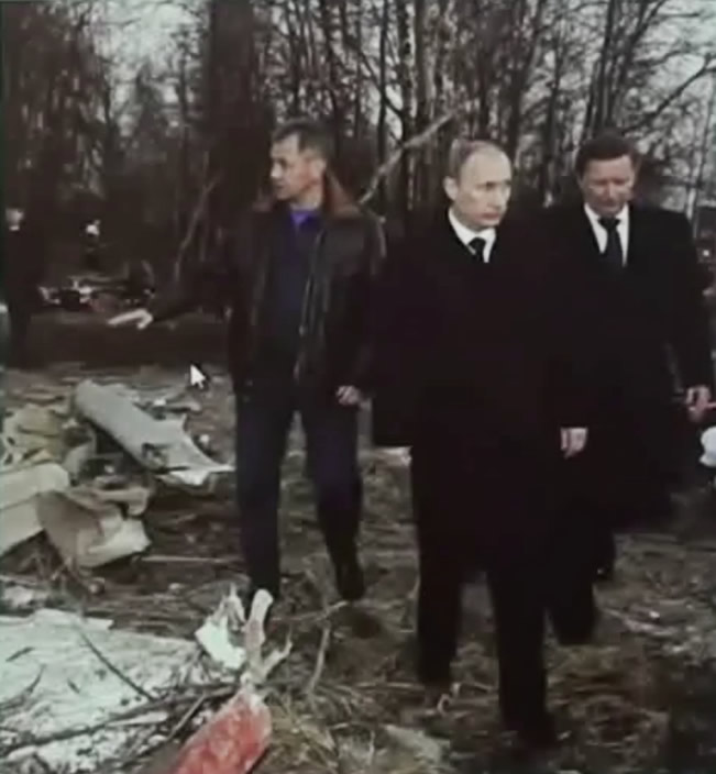 Vladimir Putin in Smolensk.