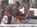 The actual Russian "investigation" of Polish government Tupolev TU-154M crash in Smolensk, Russia.  April 2010. Photo 6